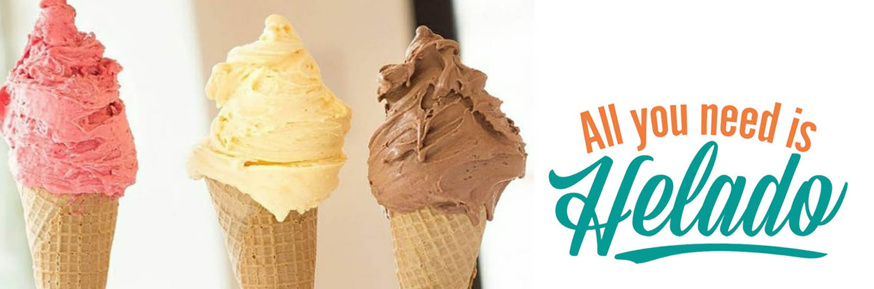 Disfruta un rico helado